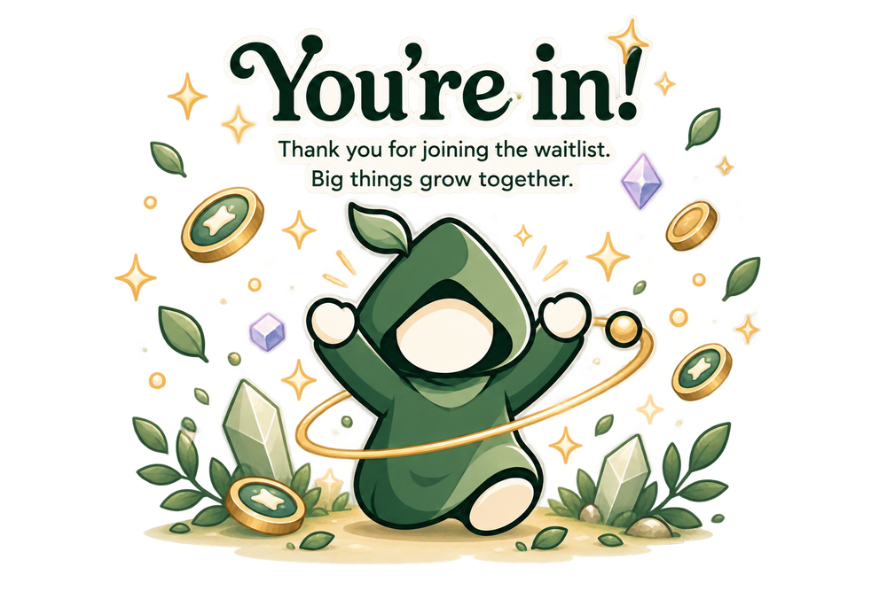 You're in!